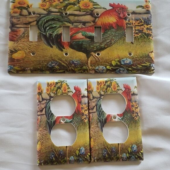 4@30.00 or 20.00 Home Decor/𝅺Decorative Outlet/Switch Plates - Picture 1 of 14